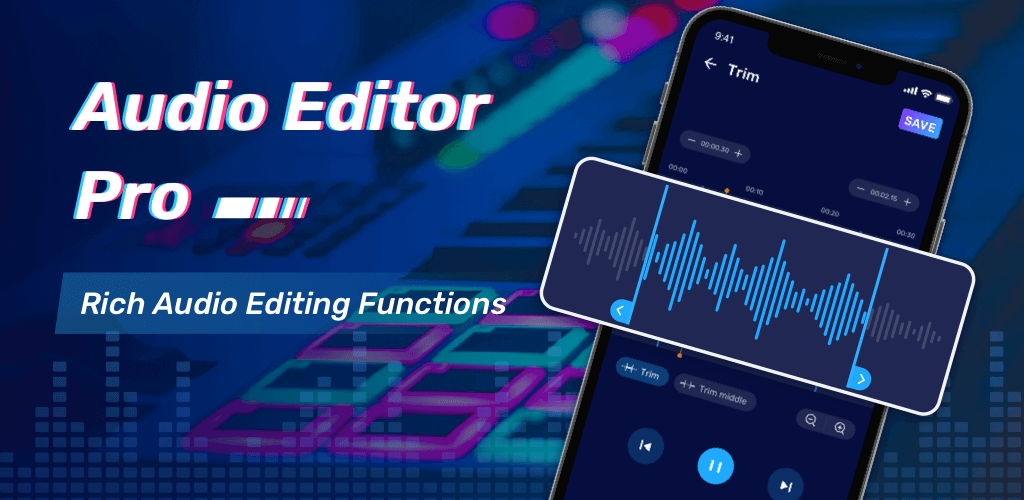 معرفی و دانلود Audio Editor سال 2022 ویرایش موزیک اندروید