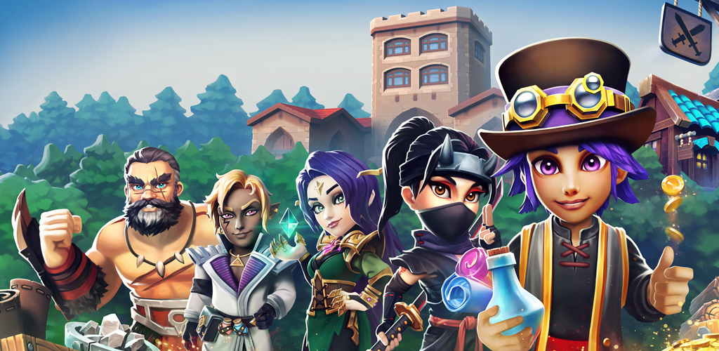 Shop Titans: Crafting Tycoon – مدیریت فروشگاه و ساخت آیتم در اندروید